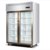 星星（XingXing）BC-880E   880升商用冰柜立式双门冰箱冰柜商用冷藏冷冻保鲜厨房展示柜不锈钢(银色)第2张高清大图