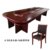 锦旭芃沐 办公家具油漆实木贴皮4.5米会议桌LY-HYZ01 含16把椅子(胡桃色 默认)第5张高清大图