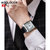 瑞士艾戈勒（agelocer）手表男士全自动机械表男表男士方形皮带真皮手表时尚潮流腕表 瑞士表(3302A1)第3张高清大图