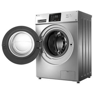 小天鹅(LittleSwan)   TG80-1410WDXS   8公斤   变频全自动滚筒洗衣机（银色）    节能环保 省电