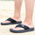 夏季新款室外沙滩韩版潮流时尚EVA夹脚凉拖鞋人字拖男(黑色 39)第2张高清大图