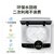 美的华凌HB90-A1H大容量9kg波轮全自动家用洗衣机(灰色 9公斤)第3张高清大图