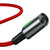 倍思 锌磁数据线 USB For iP 2.4A 1m 红色第2张高清大图