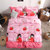 佐歌Zugn亲肤四件套1.5 1.8 2米床用时尚印花套件床上用品(草莓伴侣 默认)第2张高清大图