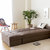 奥古拉家具 沙发床 小户型多功能布艺沙发 日式简约风格(布艺-咖啡色)第4张高清大图