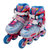DISNEY/迪士尼芭比直排轮轮滑鞋成人男女平花鞋滑轮鞋 溜冰鞋滑冰鞋旱冰鞋(38-41可调)第3张高清大图