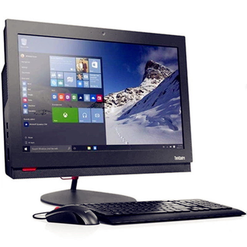 聯想(thinkcentre)m7300z 20英寸一體機電腦(黑色 i5-6600s/4g/1t集顯