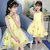 女童裙子2019新款韩版潮夏天时髦儿童连衣裙夏装洋气小女孩公主裙六件套(xs)第2张高清大图