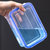 厨房冰箱长方形保鲜盒微波耐热塑料饭盒食品餐盒水果收纳密封盒 3300毫升透明三个装JMQ-1367第5张高清大图