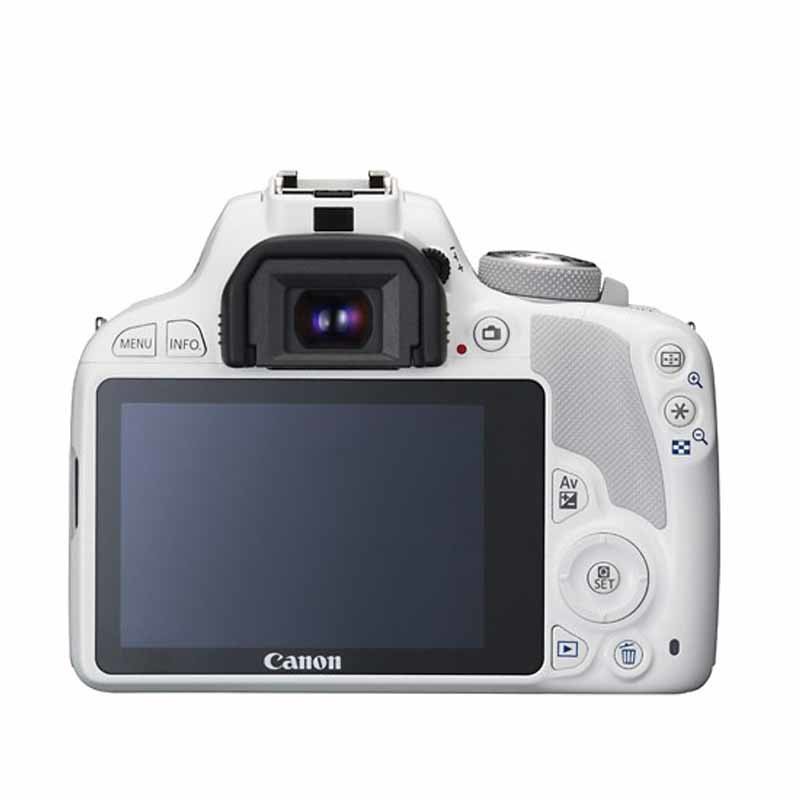 佳能(canan)eos 100d白色单反数码相机 100d白色套机 女生(延保三年)