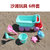 乐佳凡儿童沙滩戏水玩具早教工具挖沙漏铲子玩沙土玩雪亲子互动套装沙滩车玩具礼物 六轮沙滩车（货号：2009）(黄色 版本)第3张高清大图