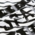 七格格2017夏季新款 清新黑白条纹 字母印花长款无袖连衣裙X005(黑白条纹 XS)第4张高清大图
