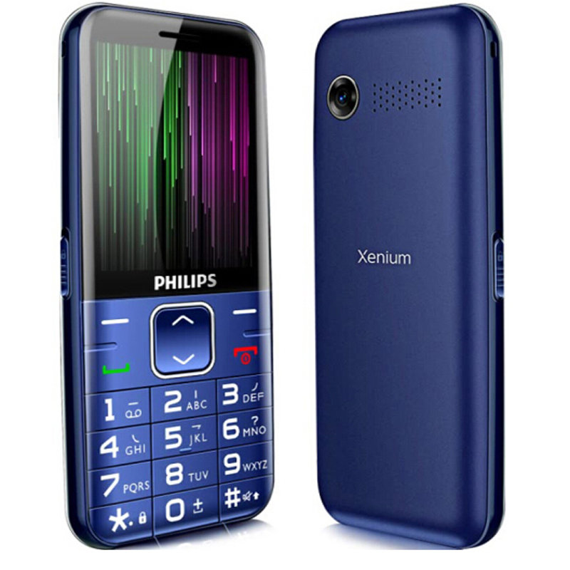 飞利浦philipse186a移动2g双卡双待大字大音量老人手机直板长待机学生