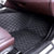 布雷什(BOLISH)专车专用订制全包围汽车脚垫宝马奥迪丰田迈腾福克斯凯美瑞科鲁兹手缝脚垫(黑色黑线 支持市场上99%车型定制)第3张高清大图