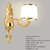 壁灯床头灯现代创意卧室壁灯客厅阳台灯墙壁灯时尚创意灯具HS302007(35cm单头.(无光源))第2张高清大图