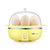 小熊（Bear）煮蛋器 家用早餐迷你机蒸蛋器自动断电一键式单层可煮5个蛋 ZDQ-B07T2(热销 黄色)第3张高清大图