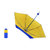 安居先森炫酷时尚加厚蓝胶晴雨两用六折伞 蓝胶浪漫紫（把）第5张高清大图
