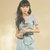 韩都衣舍2017韩版女装夏装新款V领百搭修身显瘦短袖针织衫JM7108(浅灰色 L)第3张高清大图
