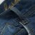莱斯玛特LESMART 男装牛仔裤 水洗磨白牛仔短裤 LW1335(深蓝色 33)第4张高清大图