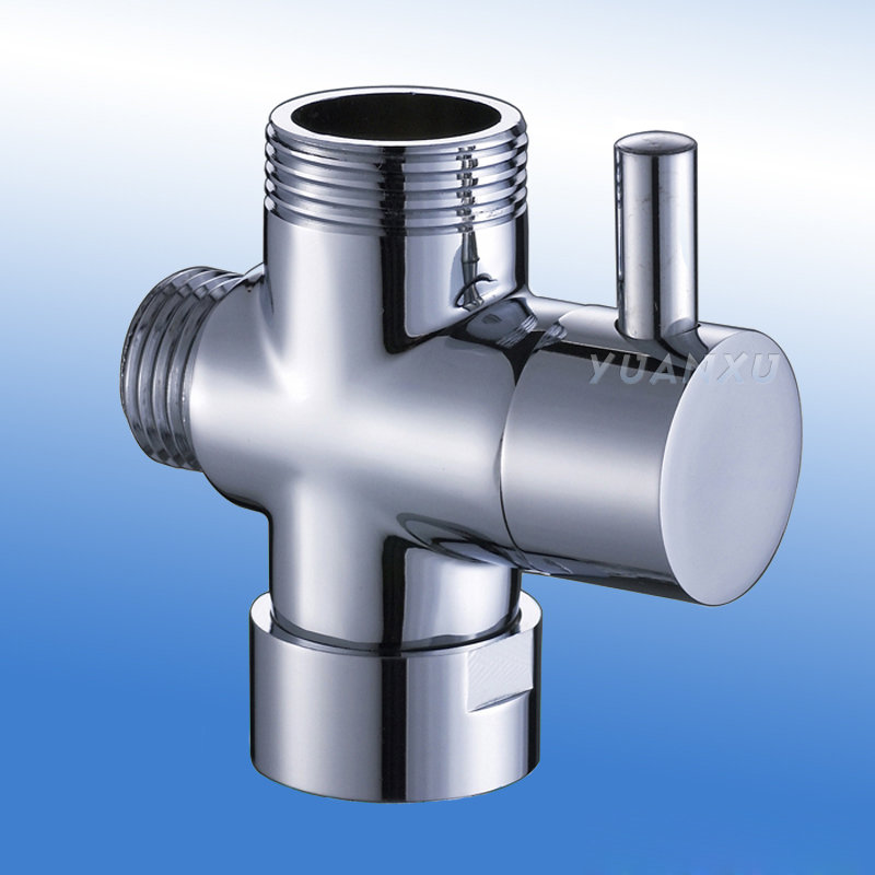 加厚全铜花洒分水器 分水阀 花洒快开分水器 四分/六分(6分进水口约