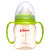 贝亲宽口径PPSU奶瓶 宝宝奶瓶 婴儿塑料奶瓶带吸管握把160/240ML(绿色握把160ml)第5张高清大图