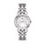 TISSOT天梭宝环系列超薄白盘钢带石英女表休闲商务指针女士手表气质女腕表T031.210.11.033.00第2张高清大图
