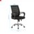 云艳YY-LCL1196 电脑椅办公椅中班椅时尚转椅-黑色(默认 默认)第2张高清大图