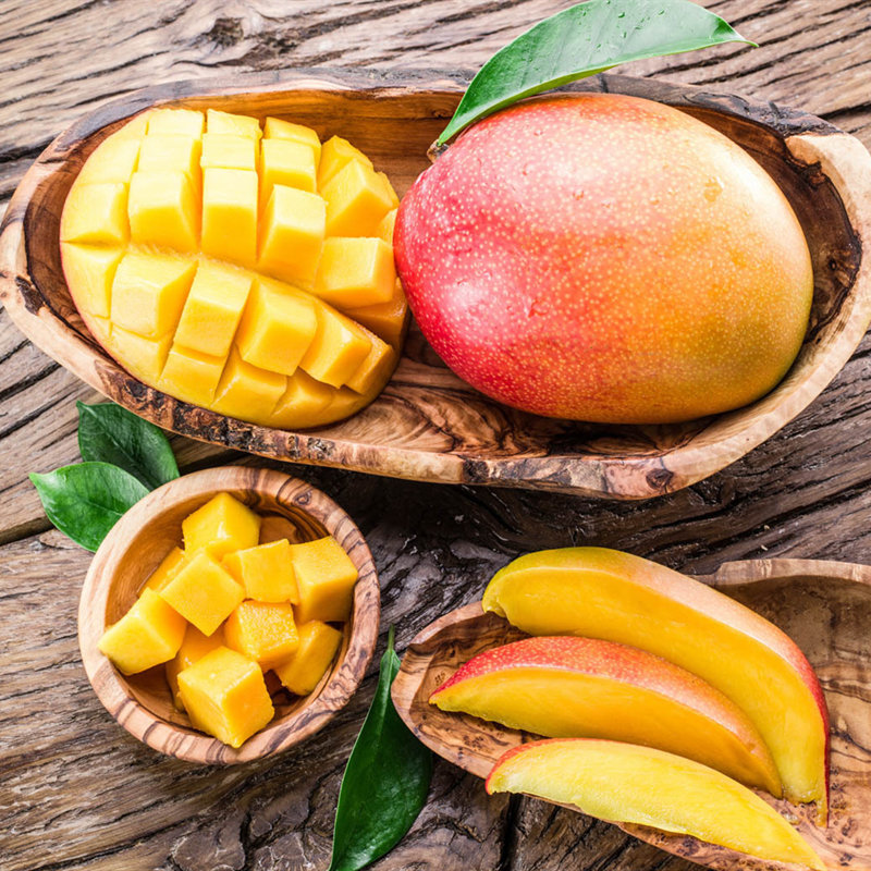 海南贵妃芒 红金龙小核芒果5斤/9斤 新鲜水果 热带水果甜心芒(带箱5斤