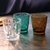 亚克力水杯彩色漱口杯果汁茶杯耐热耐摔 餐厅杯子透明塑料啤酒杯(透明-小杯 300ml)第2张高清大图