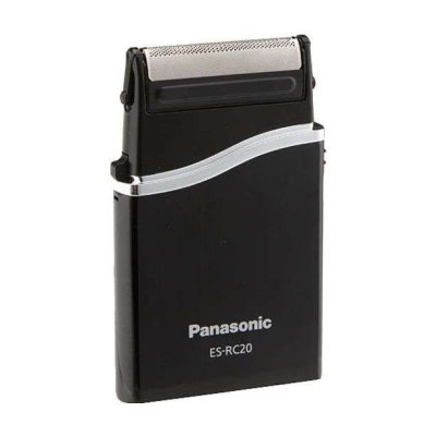 松下（Panasonic）ES-RC20-K405 电动剃须刀 商旅时尚 随身酷品 便携小巧 超薄机身(红色 个人护理)