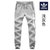 Adidas/阿迪达斯运动裤男裤子三叶草收口小脚长裤(Q6518灰色 3XL)第5张高清大图