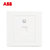 ABB开关插座面板套装永致系列白色五孔插座86型二三极墙壁电源插座开关面板套餐合集(电脑插座)第2张高清大图