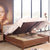 A家家具 双人床1.5米1.8米储物床北欧软靠板木现代卧室婚床 床 1.5*2米框架床(床+床头柜*2 1.5*2米框架床)第5张高清大图