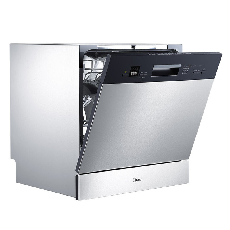 美的midea嵌入式洗碗机v1全自动家用8套智能家用洗碗消毒烘干一体机