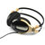 现代（HYUNDAI）HY-9688MV 耳机 耳麦 头戴式Hi-Fi型耳机（高级皮质耳罩,皮罩密布小孔,透气性好,舒适高档）第4张高清大图