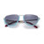 Burberry博柏利/巴宝莉 女士蓝色镜片金属太阳镜眼镜 0BE3098 10054L 54(银色磨砂蓝色镜框灰色渐变)第3张高清大图