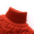 宝宝高领毛衣 秋冬装新款男童童装儿童套头针织衫my1259(150 高领橘色)第3张高清大图