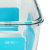 韩国进口 三光云彩（GlassLock） 钢化玻璃乐扣饭盒保鲜盒礼盒装12件套GL80第2张高清大图