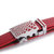 Svale诗薇儿女士牛皮优雅时尚自动扣皮带 05-GM10735(红色)第5张高清大图