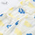 婴皇圣堡婴儿0-6个月新生儿云彩单面长袖绑带哈衣男女宝宝睡衣(66cm 黄色)第5张高清大图
