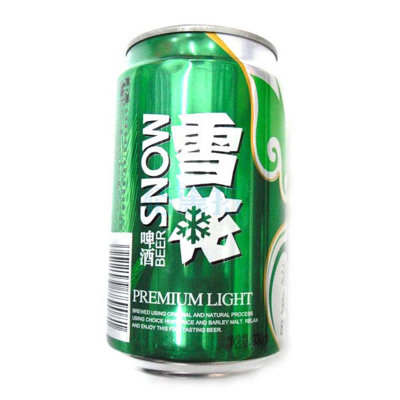 雪花清爽啤酒330ml*24罐