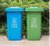 大号塑料垃圾桶绿色分类垃圾桶60升JMQ-831第4张高清大图