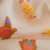 日式小清新纯棉宽松甜美双层纱布短袖浴袍可穿可裹系带和服式睡袍(元气小熊-和服睡裙 S码)第4张高清大图