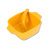 极牛环保安全可降解玉米型PLA儿童训练餐具欧美双重认证套装(橙色1 碗勺两件套)第3张高清大图
