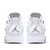 耐克Nike Air Jordan 4 Pure Money AJ4全白情侣款乔丹四代运动篮球鞋 308497-100(白色 36)第4张高清大图