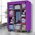 家世比（homebi）HBY141108D-2简易布衣柜（紫色）第5张高清大图