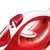 飞利浦（Philips）GC1018电熨斗蒸汽家用熨烫迷你手持式烫衣服学生宿舍熨烫机(红色)第3张高清大图
