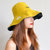 Bonbfenssan 波梵森2021夏季新款盆帽双面可戴可折叠遮阳帽太阳帽(黑色)第3张高清大图
