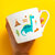 福耐康 可爱恐龙陶瓷水杯茶杯 儿童马克杯牛奶杯咖啡杯(浅蓝腕龙)第5张高清大图