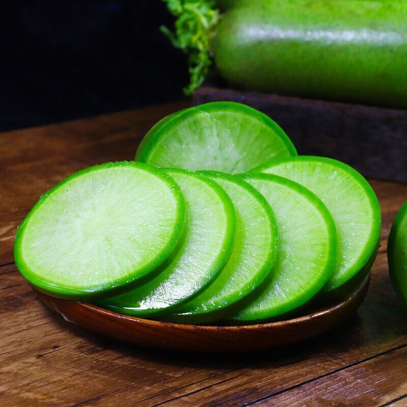 新鲜水果萝卜脆甜青萝卜蔬菜萝卜净重约3斤装